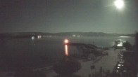 Archiv Foto Webcam Wasserburg am Bodensee: Hafen 23:00