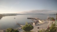 Archiv Foto Webcam Wasserburg am Bodensee: Hafen 05:00