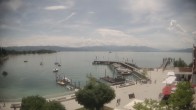 Archiv Foto Webcam Wasserburg am Bodensee: Hafen 18:00