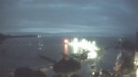 Archiv Foto Webcam Wasserburg am Bodensee: Hafen 03:00
