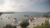 Archiv Foto Webcam Wasserburg am Bodensee: Hafen 06:00