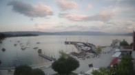 Archiv Foto Webcam Wasserburg am Bodensee: Hafen 19:00