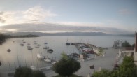 Archiv Foto Webcam Wasserburg am Bodensee: Hafen 05:00