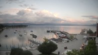 Archiv Foto Webcam Wasserburg am Bodensee: Hafen 19:00