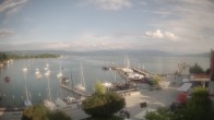Archiv Foto Webcam Wasserburg am Bodensee: Hafen 17:00