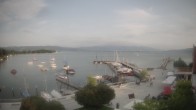 Archiv Foto Webcam Wasserburg am Bodensee: Hafen 17:00