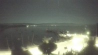Archiv Foto Webcam Wasserburg am Bodensee: Hafen 23:00