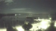 Archiv Foto Webcam Wasserburg am Bodensee: Hafen 23:00