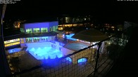 Archiv Foto Webcam Bad Füssing: Therme Eins - Thermenhof Ost 19:00