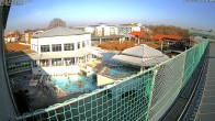 Archiv Foto Webcam Bad Füssing: Therme Eins - Thermenhof Ost 13:00