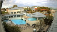 Archiv Foto Webcam Bad Füssing: Therme Eins - Thermenhof Ost 17:00