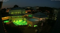 Archiv Foto Webcam Bad Füssing: Therme Eins - Thermenhof Ost 19:00
