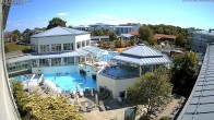 Archiv Foto Webcam Bad Füssing: Therme Eins - Thermenhof Ost 09:00