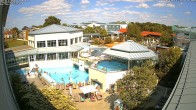 Archiv Foto Webcam Bad Füssing: Therme Eins - Thermenhof Ost 13:00