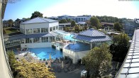 Archiv Foto Webcam Bad Füssing: Therme Eins - Thermenhof Ost 07:00