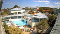 Archiv Foto Webcam Bad Füssing: Therme Eins - Thermenhof Ost 11:00