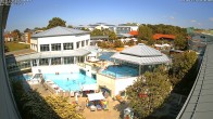 Archiv Foto Webcam Bad Füssing: Therme Eins - Thermenhof Ost 13:00
