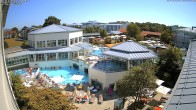 Archiv Foto Webcam Bad Füssing: Therme Eins - Thermenhof Ost 09:00