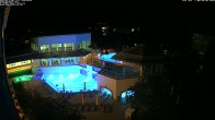 Archiv Foto Webcam Bad Füssing: Therme Eins - Thermenhof Ost 23:00