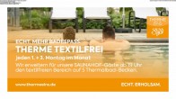 Archiv Foto Webcam Bad Füssing: Therme Eins - Thermenhof Ost 17:00