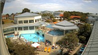 Archiv Foto Webcam Bad Füssing: Therme Eins - Thermenhof Ost 11:00