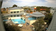 Archiv Foto Webcam Bad Füssing: Therme Eins - Thermenhof Ost 13:00