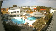 Archiv Foto Webcam Bad Füssing: Therme Eins - Thermenhof Ost 15:00