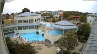 Archiv Foto Webcam Bad Füssing: Therme Eins - Thermenhof Ost 17:00
