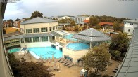 Archiv Foto Webcam Bad Füssing: Therme Eins - Thermenhof Ost 19:00