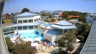 Archiv Foto Webcam Bad Füssing: Therme Eins - Thermenhof Ost 11:00