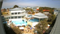 Archiv Foto Webcam Bad Füssing: Therme Eins - Thermenhof Ost 13:00