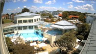 Archiv Foto Webcam Bad Füssing: Therme Eins - Thermenhof Ost 11:00