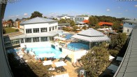 Archiv Foto Webcam Bad Füssing: Therme Eins - Thermenhof Ost 13:00