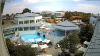 Archiv Foto Webcam Bad Füssing: Therme Eins - Thermenhof Ost 11:00