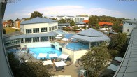 Archiv Foto Webcam Bad Füssing: Therme Eins - Thermenhof Ost 13:00