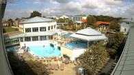 Archiv Foto Webcam Bad Füssing: Therme Eins - Thermenhof Ost 13:00