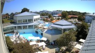 Archiv Foto Webcam Bad Füssing: Therme Eins - Thermenhof Ost 09:00