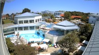 Archiv Foto Webcam Bad Füssing: Therme Eins - Thermenhof Ost 11:00