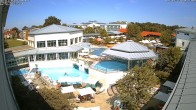 Archiv Foto Webcam Bad Füssing: Therme Eins - Thermenhof Ost 13:00