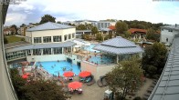 Archiv Foto Webcam Bad Füssing: Therme Eins - Thermenhof Ost 13:00