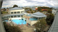 Archiv Foto Webcam Bad Füssing: Therme Eins - Thermenhof Ost 13:00