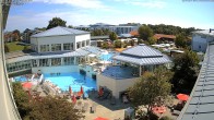 Archiv Foto Webcam Bad Füssing: Therme Eins - Thermenhof Ost 09:00