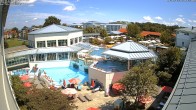 Archiv Foto Webcam Bad Füssing: Therme Eins - Thermenhof Ost 11:00