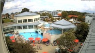 Archiv Foto Webcam Bad Füssing: Therme Eins - Thermenhof Ost 11:00