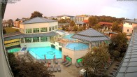 Archiv Foto Webcam Bad Füssing: Therme Eins - Thermenhof Ost 19:00