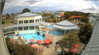 Archiv Foto Webcam Bad Füssing: Therme Eins - Thermenhof Ost 11:00