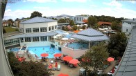Archiv Foto Webcam Bad Füssing: Therme Eins - Thermenhof Ost 11:00