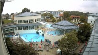 Archiv Foto Webcam Bad Füssing: Therme Eins - Thermenhof Ost 09:00