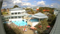 Archiv Foto Webcam Bad Füssing: Therme Eins - Thermenhof Ost 13:00