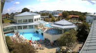Archiv Foto Webcam Bad Füssing: Therme Eins - Thermenhof Ost 09:00